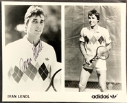 Tennis Superstars Signed Collection of 72 Incl. Billie Jean King, Chris Evert and Others (BAS)