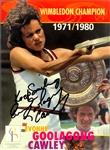 Tennis Superstars Signed Collection of 72 Incl. Billie Jean King, Chris Evert and Others (BAS)