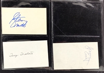 Tennis Superstars Signed Collection of 72 Incl. Billie Jean King, Chris Evert and Others (BAS)