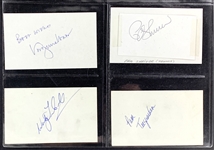 Tennis Superstars Signed Collection of 72 Incl. Billie Jean King, Chris Evert and Others (BAS)
