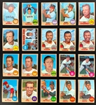 1968 Topps Baseball Hoard (633) Including Many Duplicates