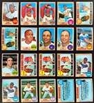 1968 Topps Baseball Hoard (633) Including Many Duplicates