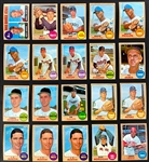 1968 Topps Baseball Hoard (633) Including Many Duplicates