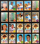 1968 Topps Baseball Hoard (633) Including Many Duplicates