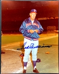 Ted Williams Signed 8x10 Photo and Signed Postcard (BAS)