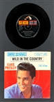 1961 Elvis Presley RCA Compact 33 Single of  “I Feel So Bad” / “Wild In The Country” with Original Picture Sleeve