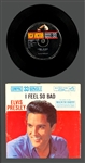 1961 Elvis Presley RCA Compact 33 Single of  “I Feel So Bad” / “Wild In The Country” with Original Picture Sleeve