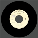 1964 Elvis Presley RCA Victor White Label "NOT FOR SALE" 45 RPM Single of “Heartbreak Hotel” / “I Was the One”