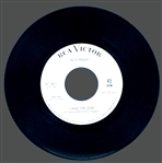 1964 Elvis Presley RCA Victor White Label NOT FOR SALE 45 RPM Single of “Heartbreak Hotel” / “I Was the One”