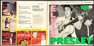 1956 Elvis Presley RCA Victor Double EP <em>Elvis Presley</em> EPB-1254 – Indianapolis Pressing with Dust Jacket