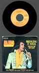 Group of 19 1950's-1970's Elvis Presley 45 RPM Singles with Picture Sleeves
