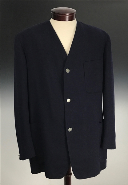 Paul McCartney 1963 Stage and Television Performance-Worn "Vivian Lawrence" Blue Jacket and Autograph Acquired with the Jacket
