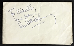 Paul McCartney 1963 Stage and Television Performance-Worn Vivian Lawrence Blue Jacket and Autograph Acquired with the Jacket