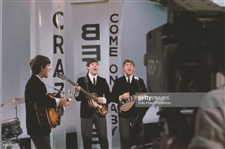Paul McCartney 1963 Stage and Television Performance-Worn Vivian Lawrence Blue Jacket and Autograph Acquired with the Jacket