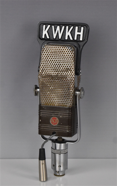 1940s-1950s KWKH Studio-Used and <em>Louisiana Hayride</em> Stage-Used Microphone – Used By Elvis Presley, Hank Williams, Johnny Cash and Many Others!