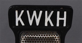1940's-1950's KWKH Studio-Used and <em>Louisiana Hayride</em> Stage-Used Microphone – Used By Elvis Presley, Hank Williams, Johnny Cash and Many Others!