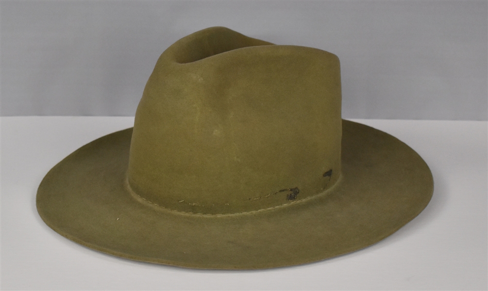 Elvis Presley Owned and Monogrammed “Nudies” Stetson Hat - Created for Film Use
