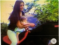 Elvis Presley Owned and Used Midnight Red Horse Blanket