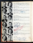 Elvis Presley Signed 1953 Humes High School Yearbook – Also Signed by George Klein (BAS)