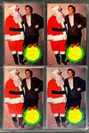 Group of 44 Elvis Presley 1965 “Elvis and The Colonel” Christmas Postcards – with The Colonel in the Santa Suit!