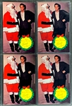 Group of 44 Elvis Presley 1965 “Elvis and The Colonel” Christmas Postcards – with The Colonel in the Santa Suit!