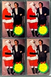 Group of 44 Elvis Presley 1965 “Elvis and The Colonel” Christmas Postcards – with The Colonel in the Santa Suit!