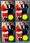 Group of 44 Elvis Presley 1965 “Elvis and The Colonel” Christmas Postcards – with The Colonel in the Santa Suit!