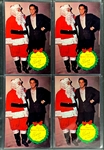 Group of 44 Elvis Presley 1965 “Elvis and The Colonel” Christmas Postcards – with The Colonel in the Santa Suit!
