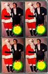 Group of 44 Elvis Presley 1965 “Elvis and The Colonel” Christmas Postcards – with The Colonel in the Santa Suit!