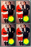 Group of 44 Elvis Presley 1965 “Elvis and The Colonel” Christmas Postcards – with The Colonel in the Santa Suit!