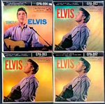 Group of 20 Elvis Presley 1950s RCA EPs – Incl. <em>Elvis, Vol. 2</em> (EPA-993), <em>Love Me Tender</em> (EPA-4006) and <em>Jailhouse Rock</em> (EPA-4114)