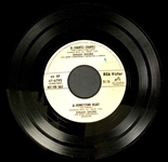 1957 Elvis Presley RCA Victor 45 RPM White Label “NOT FOR SALE” EP “Too Much” / “Playing for Keeps”