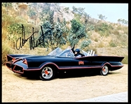 Adam West as <em>Batman</em> Signed 8x10 Photo in Batmobile (BAS)