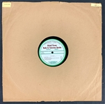 1956  “Armed Forces Radio & Television Service” 33 1/3 RPM 16-Inch LP Featuring Elvis Presley's Songs from his Debut LP <em>Elvis Presley</em>
