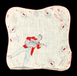 1956 Elvis Presley Enterprises Handkerchief – High Grade Example!