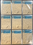 1956 Topps Elvis Presley Complete Set of Bubble Gum Cards (66) with High Grade Checklist Card #2