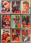1956 Topps Elvis Presley Complete Set of Bubble Gum Cards (66) with High Grade Checklist Card #2