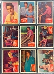 1956 Topps Elvis Presley Complete Set of Bubble Gum Cards (66) with High Grade Checklist Card #2