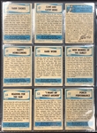 1956 Topps Elvis Presley Complete Set of Bubble Gum Cards (66) with High Grade Checklist Card #2