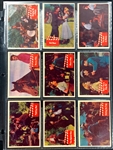 1956 Topps Elvis Presley Complete Set of Bubble Gum Cards (66) with High Grade Checklist Card #2