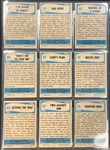 1956 Topps Elvis Presley Complete Set of Bubble Gum Cards (66) with High Grade Checklist Card #2