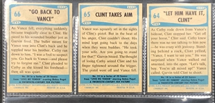 1956 Topps Elvis Presley Complete Set of Bubble Gum Cards (66) with High Grade Checklist Card #2