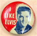 1956 Set of Six Elvis Presley Pinbacks