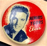 1956 Set of Six Elvis Presley Pinbacks
