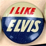 1956 Set of Six Elvis Presley Pinbacks