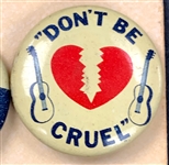 1956 Set of Six Elvis Presley Pinbacks