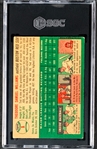 1954 Topps #1 Ted Williams – SGC VG-EX 4