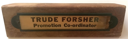 Elvis Presley's Hollywood Office Collection from the Trude Forsher Collection – 27 Pieces!