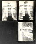 1961 Elvis Presley Tupelo Youth Center Photographs (15) on Four Contact Sheets – Eddie Fadal Estate