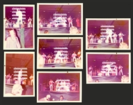 1974 Elvis Presley Original Photographs (7) – On Stage March 14, 1974 Murfreesboro, Tennessee